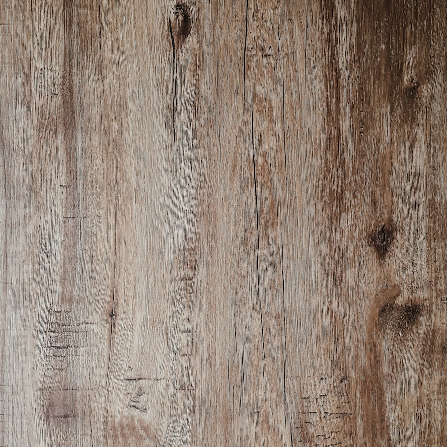 Resilient flooring close-up